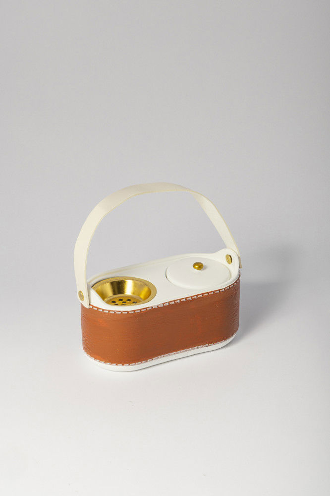 Incense burner in the shape of a leather bag_thumbnail_1