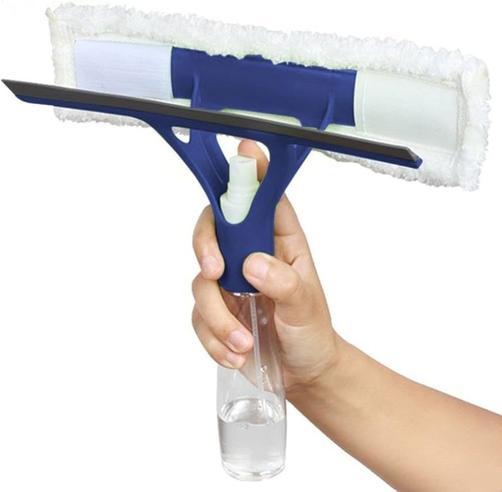 Double-sided glass cleaning wiper