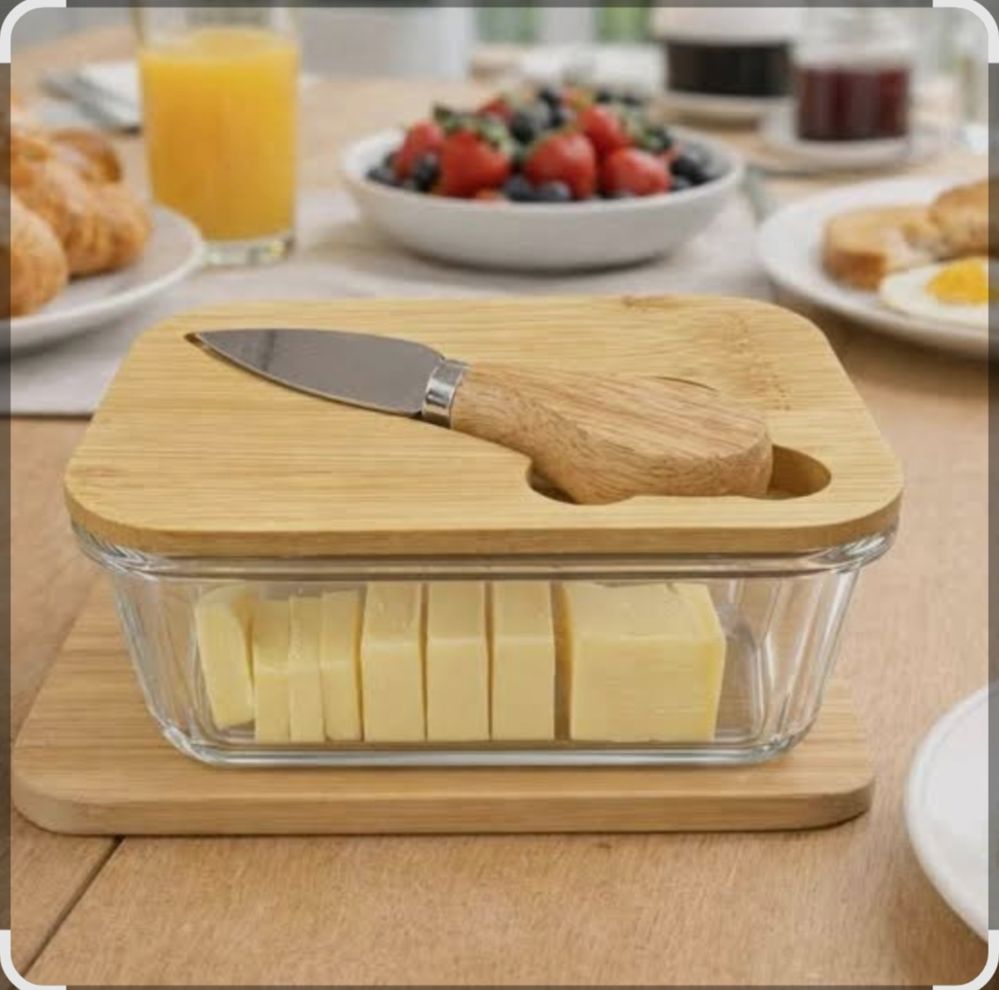 Butter container with a spreading knife_thumbnail_1