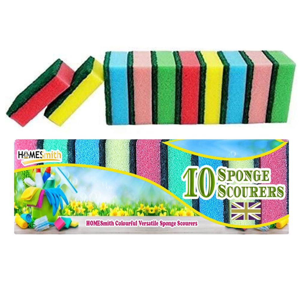 Double-sided colored cleaning sponge set_thumbnail_0