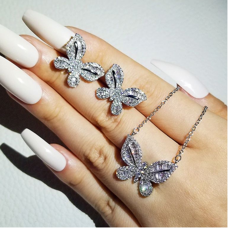 Luxury Butterfly Jewelry Set_thumbnail_1