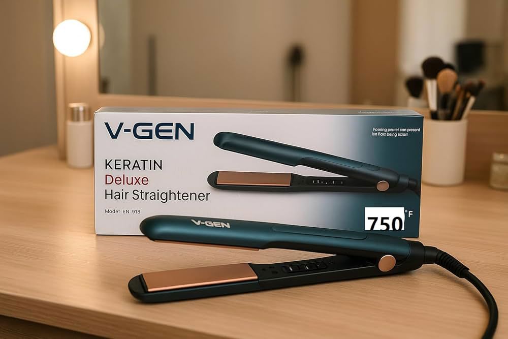 Keratin Deluxe hair straightener_thumbnail_2