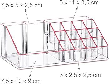 Clear acrylic makeup organizer_thumbnail_2