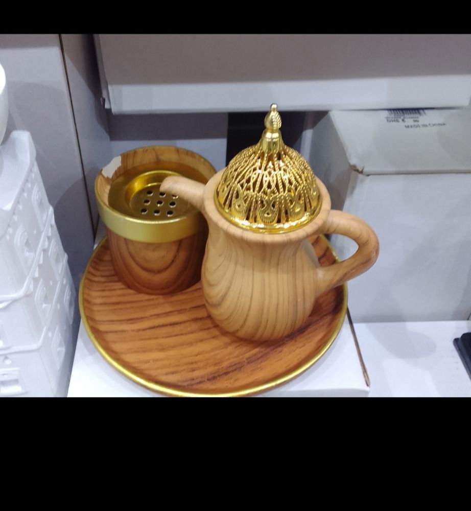 Elegant wooden incense burner set_thumbnail_0