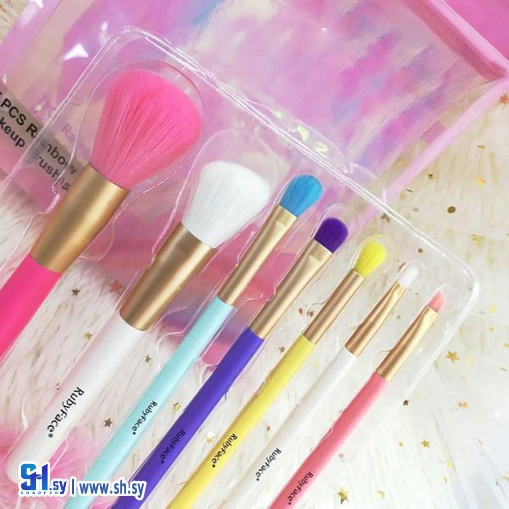 Colorful makeup brush set_thumbnail_1