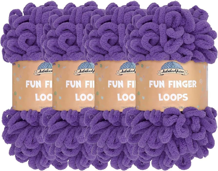 Polyester yarn for making scarves and pillows