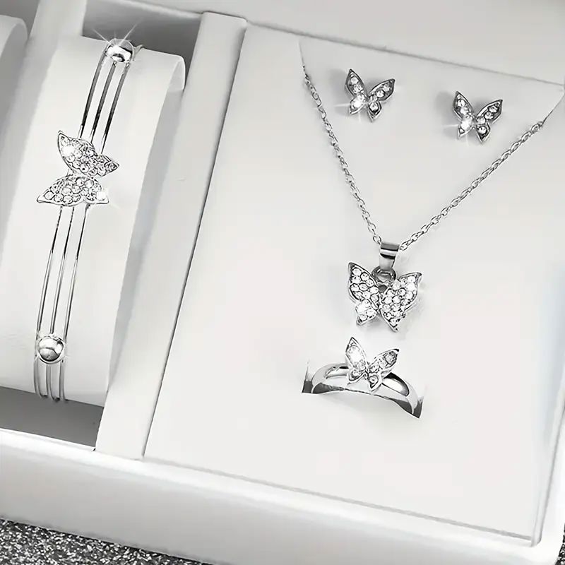 Luxury Butterfly Jewelry Set_thumbnail_2