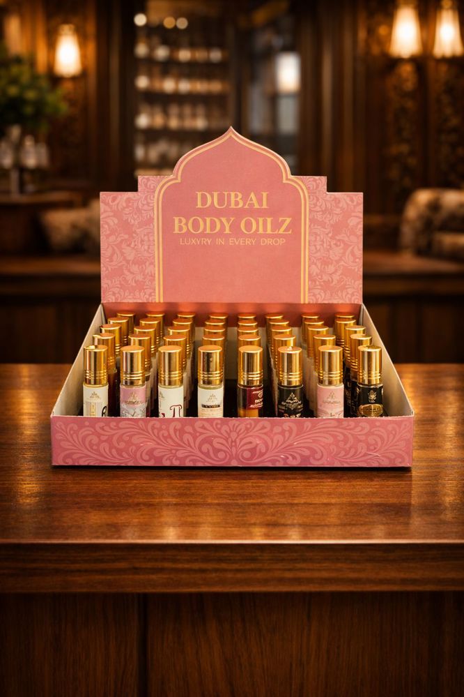Body oil box for women